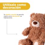 Peluche-oso-sentado-marr-n-serie-miniso-Miniso-6-29044