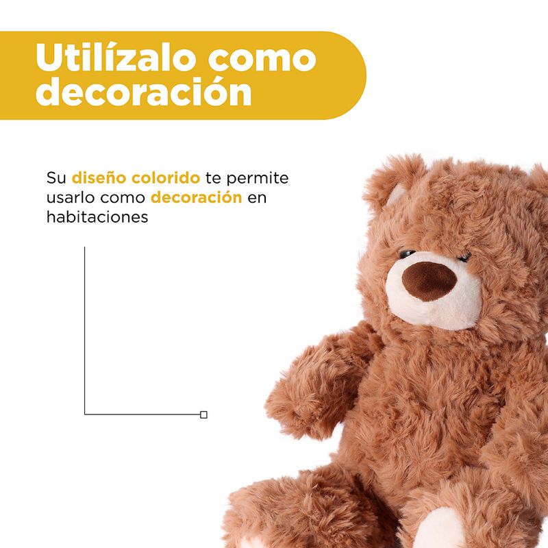 Peluche-oso-sentado-marr-n-serie-miniso-Miniso-6-29044