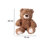 Peluche-oso-sentado-marr-n-serie-miniso-Miniso-7-29044