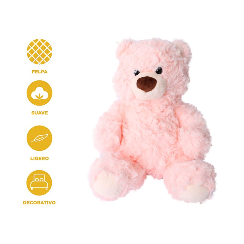 Peluche-oso-sentado-rosa-serie-miniso-Miniso-3-29046