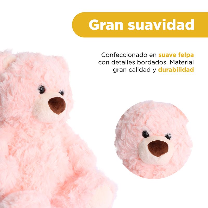 Peluche-oso-sentado-rosa-serie-miniso-Miniso-4-29046