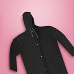 Impermeables-chubasquero-de-color-liso-con-bolso-con-cord-n-negro-Miniso-2-29056