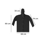 Impermeables-chubasquero-de-color-liso-con-bolso-con-cord-n-negro-Miniso-4-29056