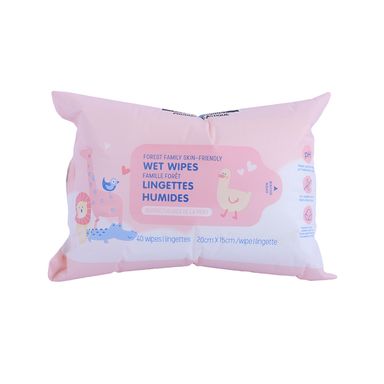 Toallitas húmedas aptas para la piel de forest family 40 toallitas -  Miniso