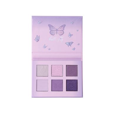 Paleta de sombras de ojos de 6 tonos live vividly collection 01 -  Miniso