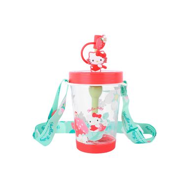 Tomatodo de plástico con correa de personajes de sanrio 535 ml hello kitty -  Sanrio