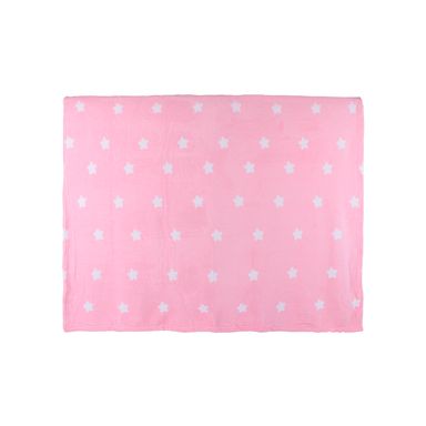 Manta miniso serie estrellas 120cm x 90cm rosa -  Miniso