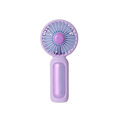 Ventilador de mano plegable miniso tornasol morado -  Miniso