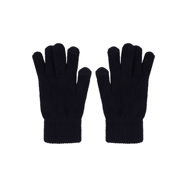 Guantes afelpados miniso lisos negro -  Miniso
