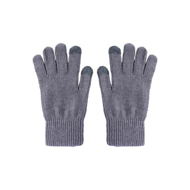 Guantes afelpados miniso lisos gris -  Miniso