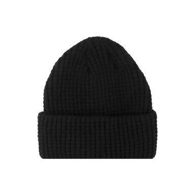 Gorro tejido miniso acanalado negro -  Miniso
