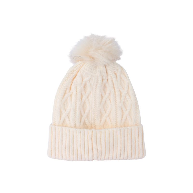 Gorro-tejido-miniso-trenzado-con-borla-de-peluche-blanco-Miniso-1-29009