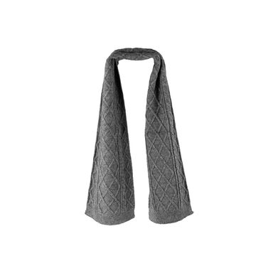 Bufanda diseño grecas miniso gris -  Miniso