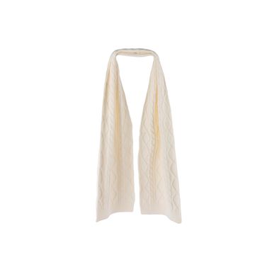Bufanda diseño grecas miniso blanco -  Miniso