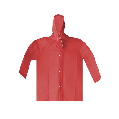 Impermeables chubasquero de color liso con bolso con cordón rojo -  Miniso