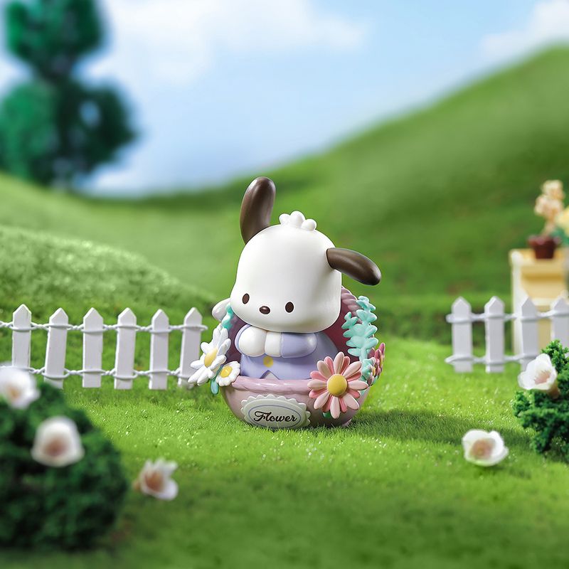 Blindbox-con-figura-sanrio-pochacco-flores-Sanrio-7-21711