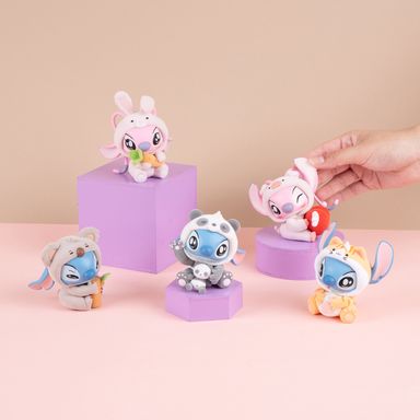 Blindbox con figura lilo y stitch fiesta de animalitos tiernos -  Lilo & Stitch