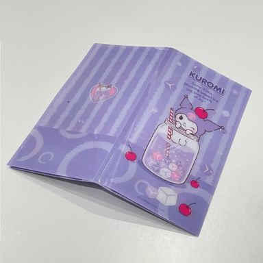 Porta documentos organizador de billetes kuromi serie sanrio -  Sanrio