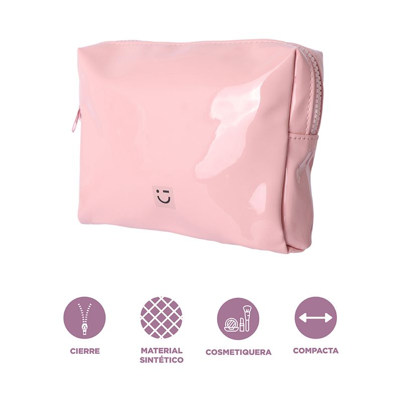 Cosmetiquera-miniso-tipo-charol-rosa-Miniso-3-28563