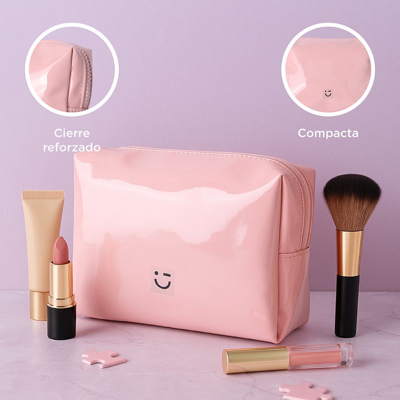 Cosmetiquera-miniso-tipo-charol-rosa-Miniso-5-28563