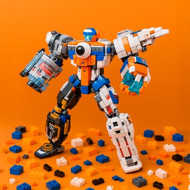 Bloques nave espacial 5 en 1 serie miniso -  Miniso