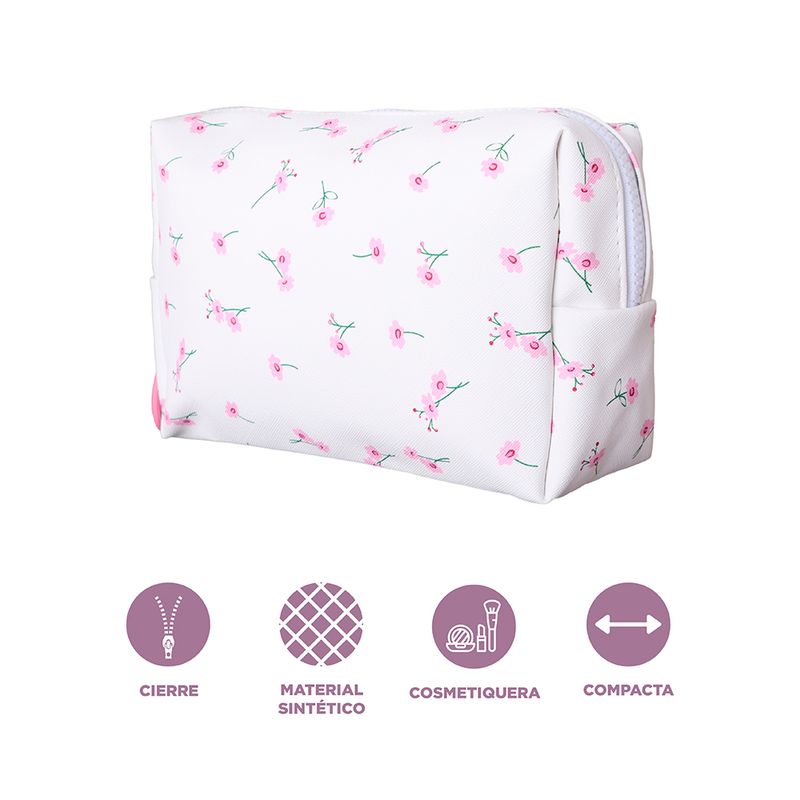 Cosmetiquera-miniso-flores-rosas-Miniso-3-28629