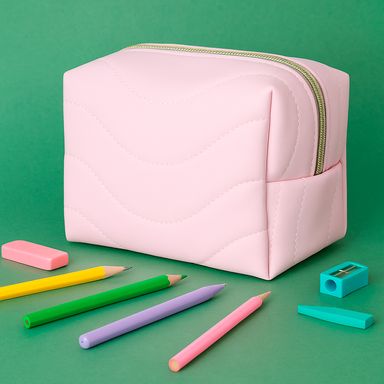 Cartuchera 17x10x9 cm serie extraordinary pink -  Miniso