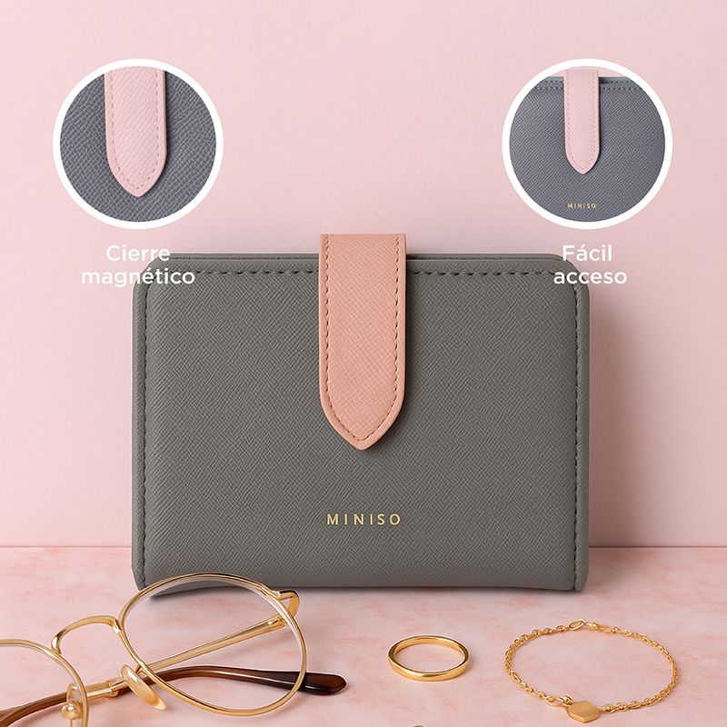 Cartera-para-mujer-basica-con-cinta-gris-Miniso-5-28757