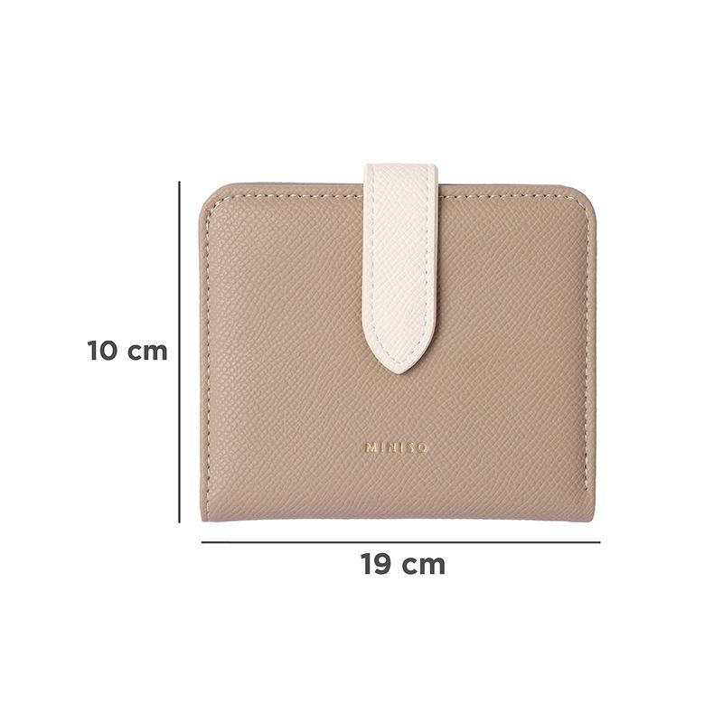Cartera-para-mujer-basica-con-cinta-khaki-Miniso-6-28758