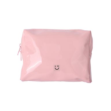 Cosmetiquera miniso tipo charol rosa -  Miniso