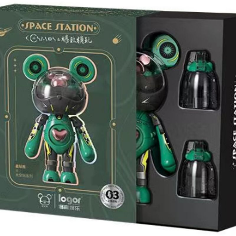 Set-para-jugar-serie-transformaci-n-oso-interestelar-verde-serie-miniso-Miniso-2-28633