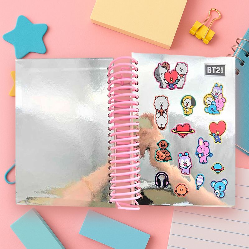 Cuaderno-a5-con-alambre-80-hojas-bloc-de-notas-20-hojas-serie-bt21-BT21-2-20531