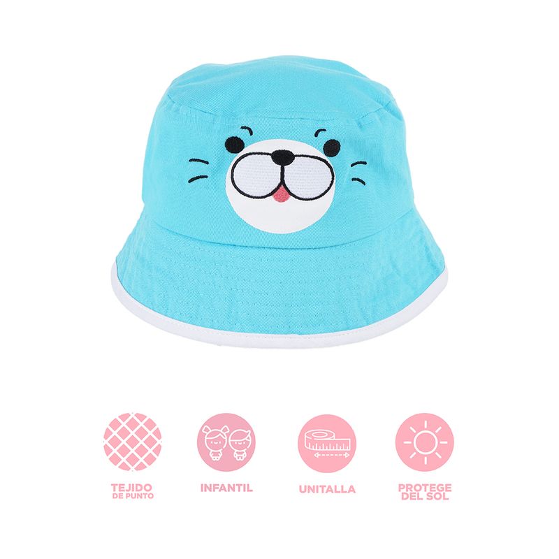 Sombrero-infantil-bucket-miniso-colecci-n-animal-faces-foca-Miniso-4-14432