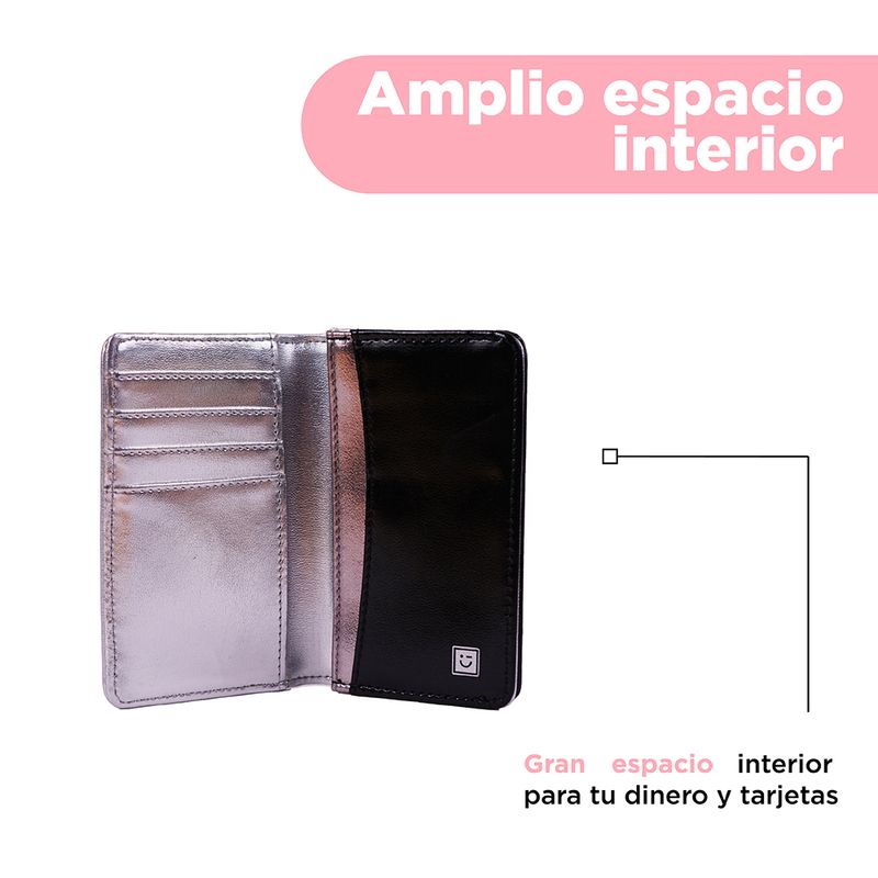 Cartera-para-mujer-metalica-negro-Miniso-4-27420