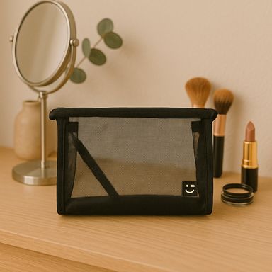 Cosmetiquera angosta miniso red negro -  Miniso