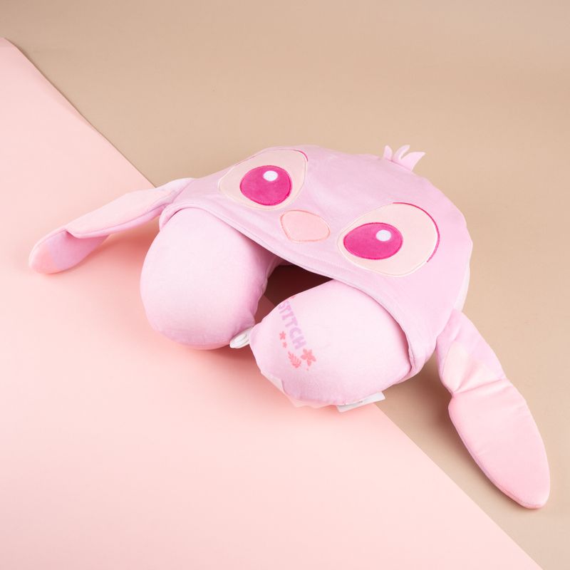 Almohada-de-viaje-para-el-cuello-con-capucha-rosa-de-stitch-Lilo-Stitch-3-28859