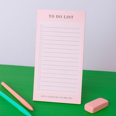 Bloc de notas 80 hojas con lapicero serie pink -  Miniso