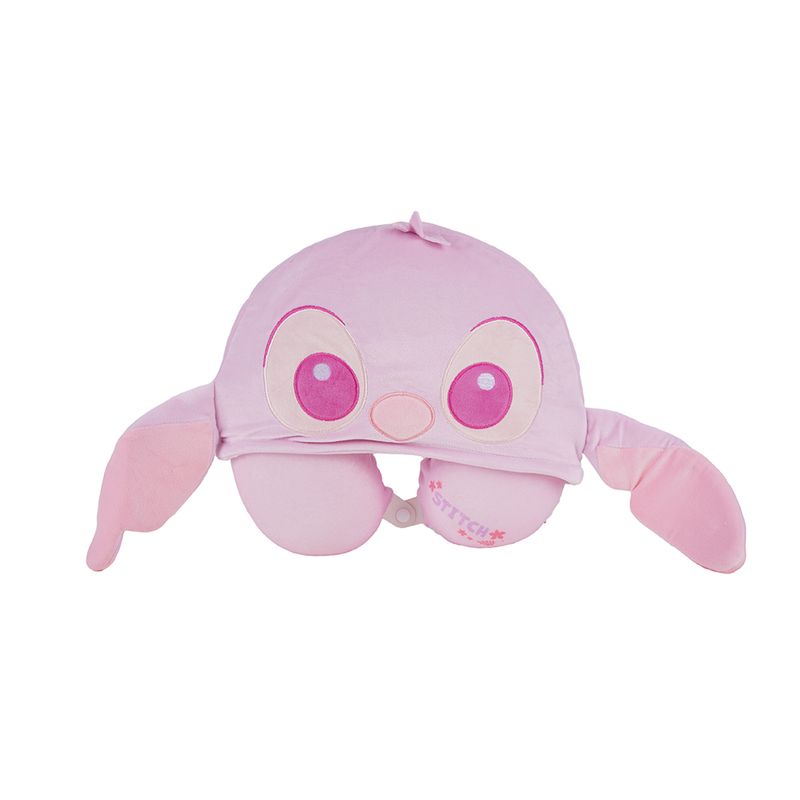 Almohada-de-viaje-para-el-cuello-con-capucha-rosa-de-stitch-Lilo-Stitch-1-28859