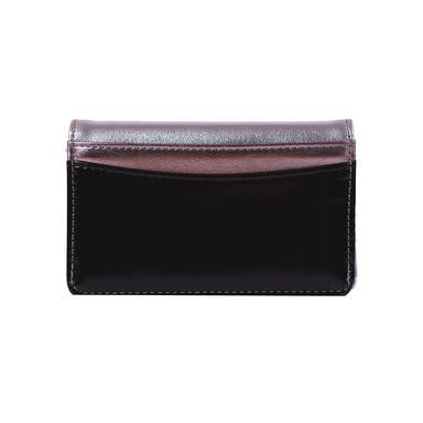 Cartera para mujer metalica negro -  Miniso
