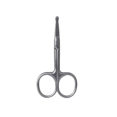 Tijeras para cejas de punta redondeada serie black gold -  Miniso