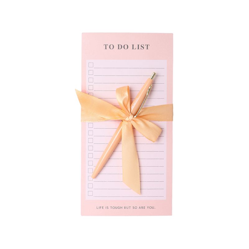 Bloc-de-notas-80-hojas-con-lapicero-serie-peach-pink-Miniso-1-28717