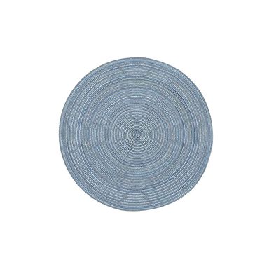 Mantel redondo trenzado azul -  Miniso
