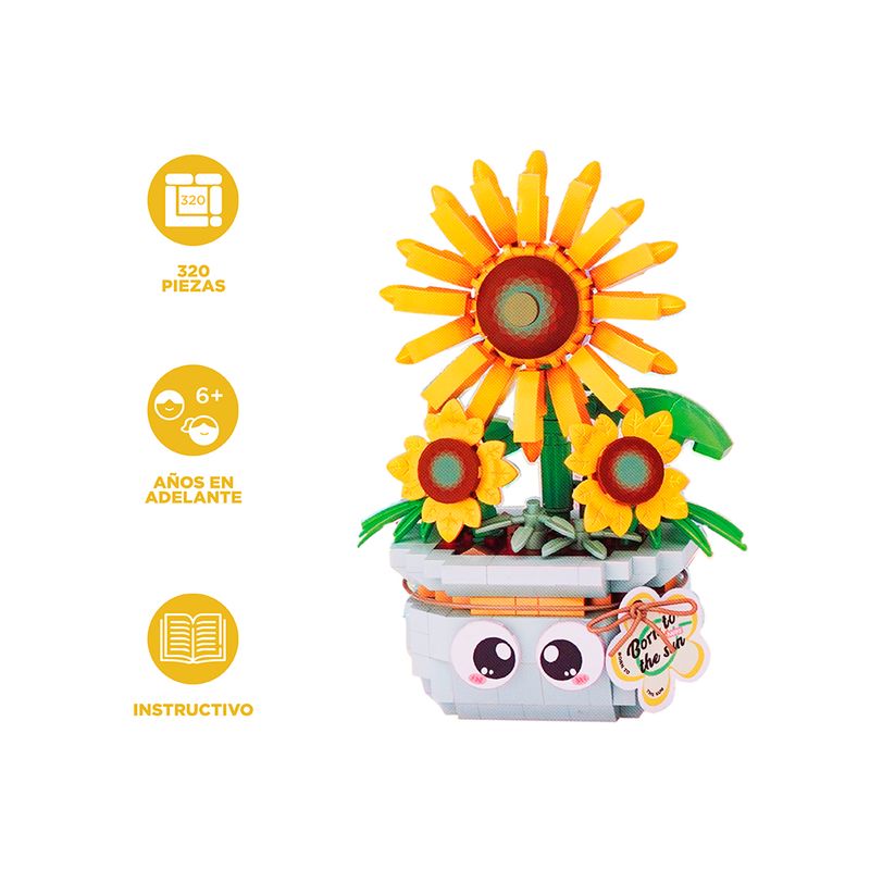 Bloques-plantas-de-interior-de-primavera-girasol-serie-miniso-Miniso-3-28680