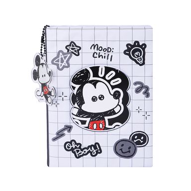 Cuaderno de hojas sueltas con ventana y cubierta 80 hojas serie mickey mouse disney -  Disney