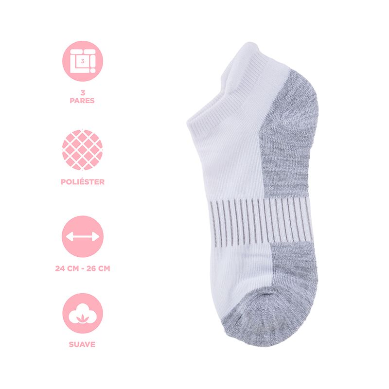 Medias-deportivas-miniso-gris-3-pares-Miniso-3-22174