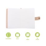 Libro-de-tapa-dura-color-khaki-claro-con-imitaci-n-de-piel-de-cocodrilo-96-hojas-Miniso-3-28382