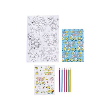 Libro para colorear set de lapices de colores serie minions -  Minions