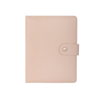 Libro de tapa dura color khaki claro con imitación de piel de cocodrilo 96 hojas -  Miniso