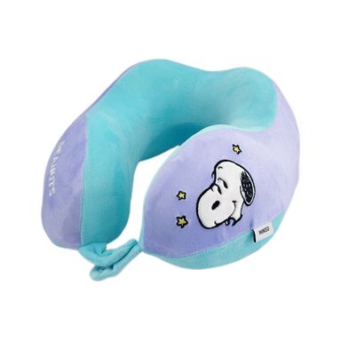 Almohada de viaje de espuma viscoelástica para el cuello -  Snoopy Colorful Vintage