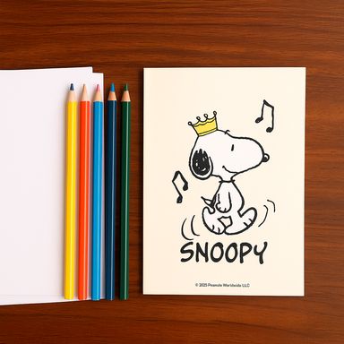 Libro para colorear set serie snoopy -  Snoopy